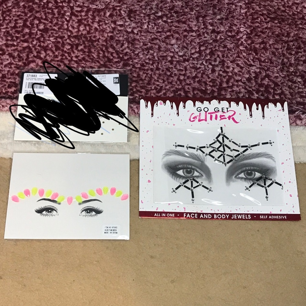 Face Jewels Bundle for Festivals/Dance/Summer Events